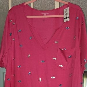 Lane Bryant summer tee